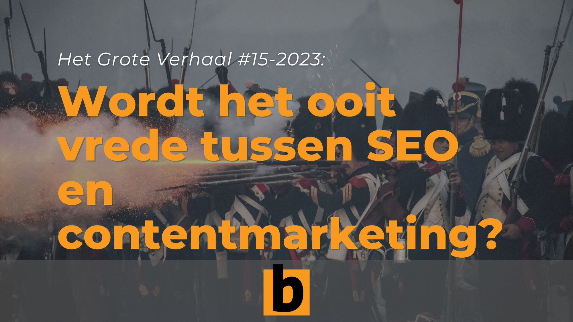 Wordt het ooit vrede tussen SEO en contentmarketing?