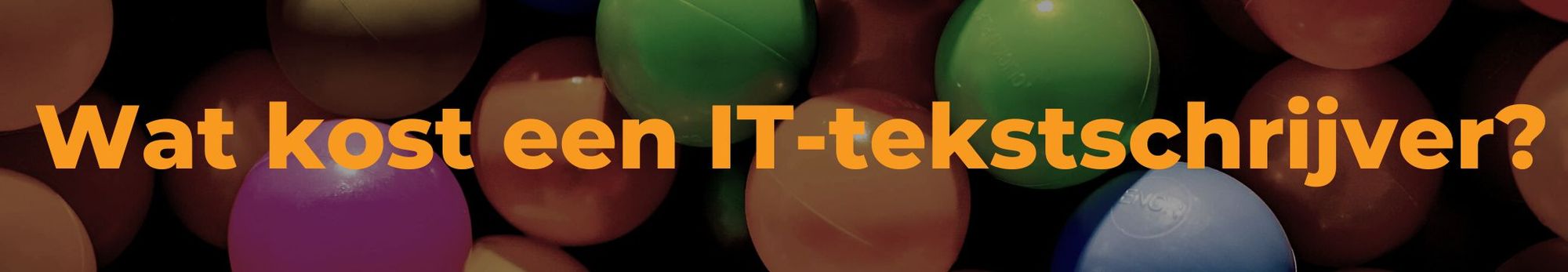 Wat kost een IT-tekstschrijver?