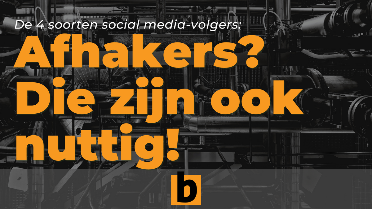 De 4 soorten social media-volgers