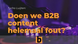 B2B Content Podcast: het einde van de whitepaper, met Tycho Luijten